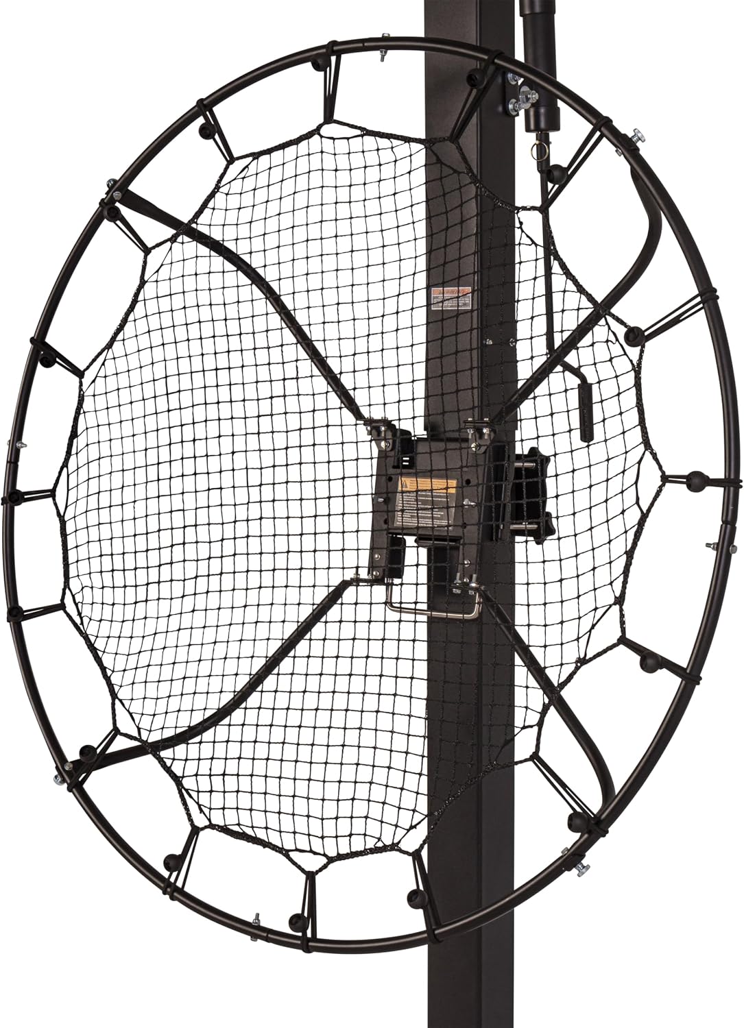 Silverback Multi-Sport Training Rebound Passback Net - Basketball Rebounder - Multisport Rebounder,Black