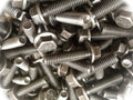 (Qty 200pcs) 1/4-20x1 Grade 8 Hex Head Flange/Frame Bolt/Cap Screws 1/4 x 1 Multi-Purpose Comprehensive Hardware Fastener Assortment Kit Cit03866Riv