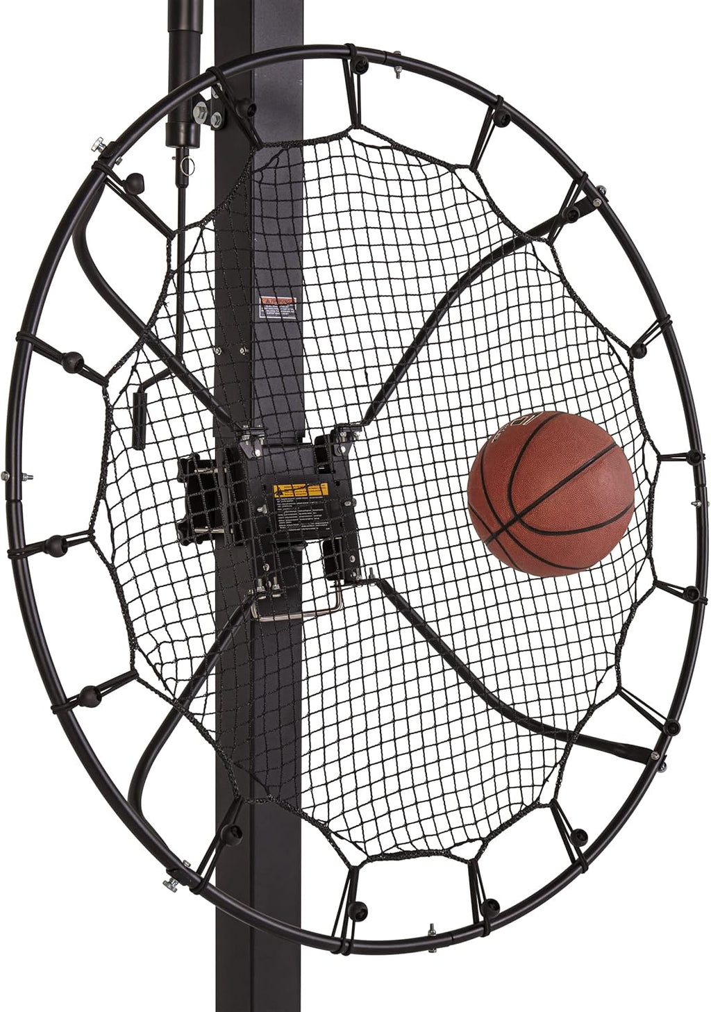 Silverback Multi-Sport Training Rebound Passback Net - Basketball Rebounder - Multisport Rebounder,Black