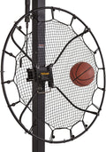 Silverback Multi-Sport Training Rebound Passback Net - Basketball Rebounder - Multisport Rebounder,Black