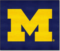 FANMATS 3407 Michigan Wolverines Tailgater Rug - 5ft. x 6ft. Sports Fan Area Rug, Home Decor Rug and Tailgating Mat