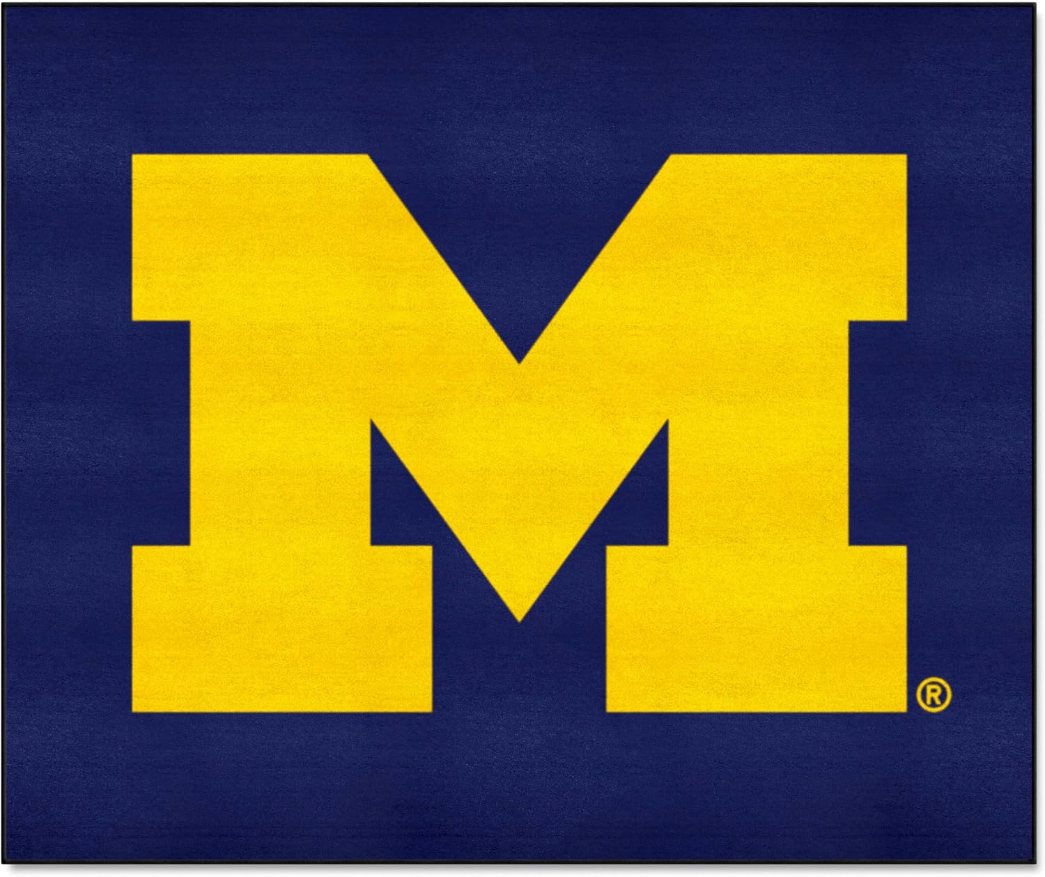 FANMATS 3407 Michigan Wolverines Tailgater Rug - 5ft. x 6ft. Sports Fan Area Rug, Home Decor Rug and Tailgating Mat