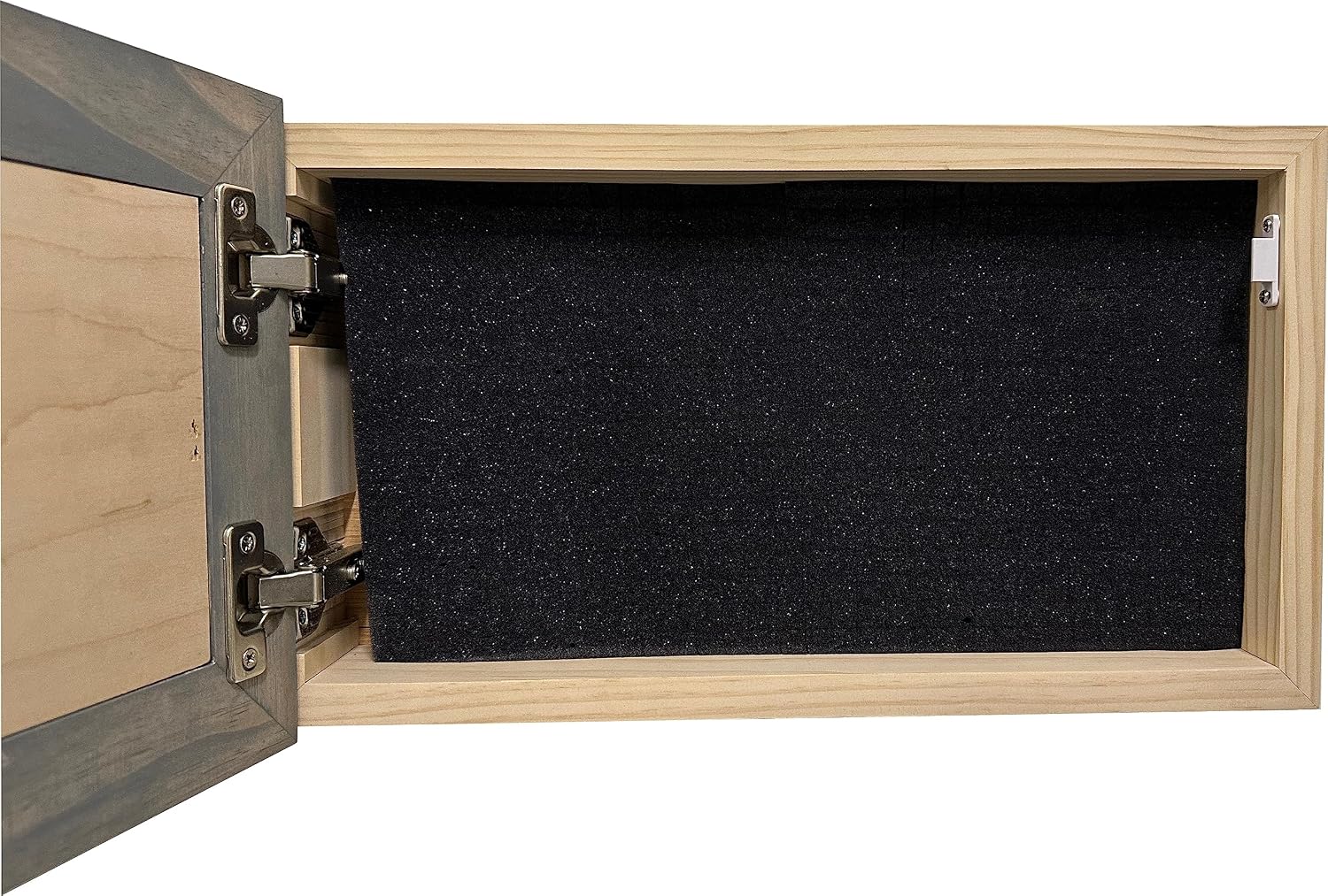 Bellewood Designs Customizable Gun Cabinet Wall Decoration - Personalized Gun Safe To Securely Store Your Gun In Plain Sight