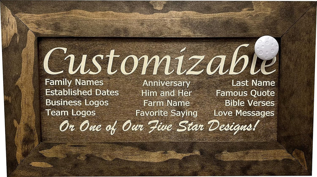 Bellewood Designs Customizable Gun Cabinet Wall Decoration - Personalized Gun Safe To Securely Store Your Gun In Plain Sight
