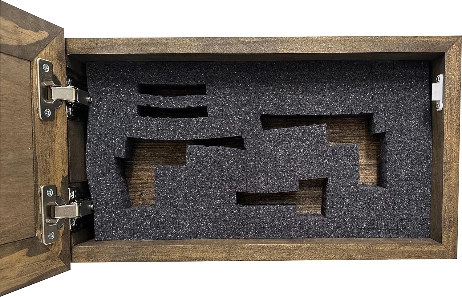 Bellewood Designs Customizable Gun Cabinet Wall Decoration - Personalized Gun Safe To Securely Store Your Gun In Plain Sight