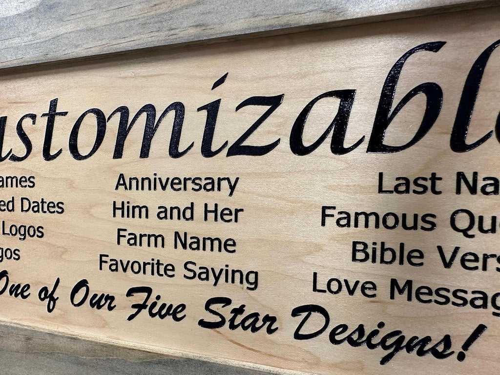 Bellewood Designs Customizable Gun Cabinet Wall Decoration - Personalized Gun Safe To Securely Store Your Gun In Plain Sight