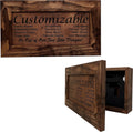Bellewood Designs Customizable Gun Cabinet Wall Decoration - Personalized Gun Safe To Securely Store Your Gun In Plain Sight