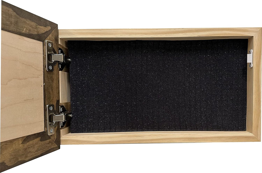 Bellewood Designs Customizable Gun Cabinet Wall Decoration - Personalized Gun Safe To Securely Store Your Gun In Plain Sight