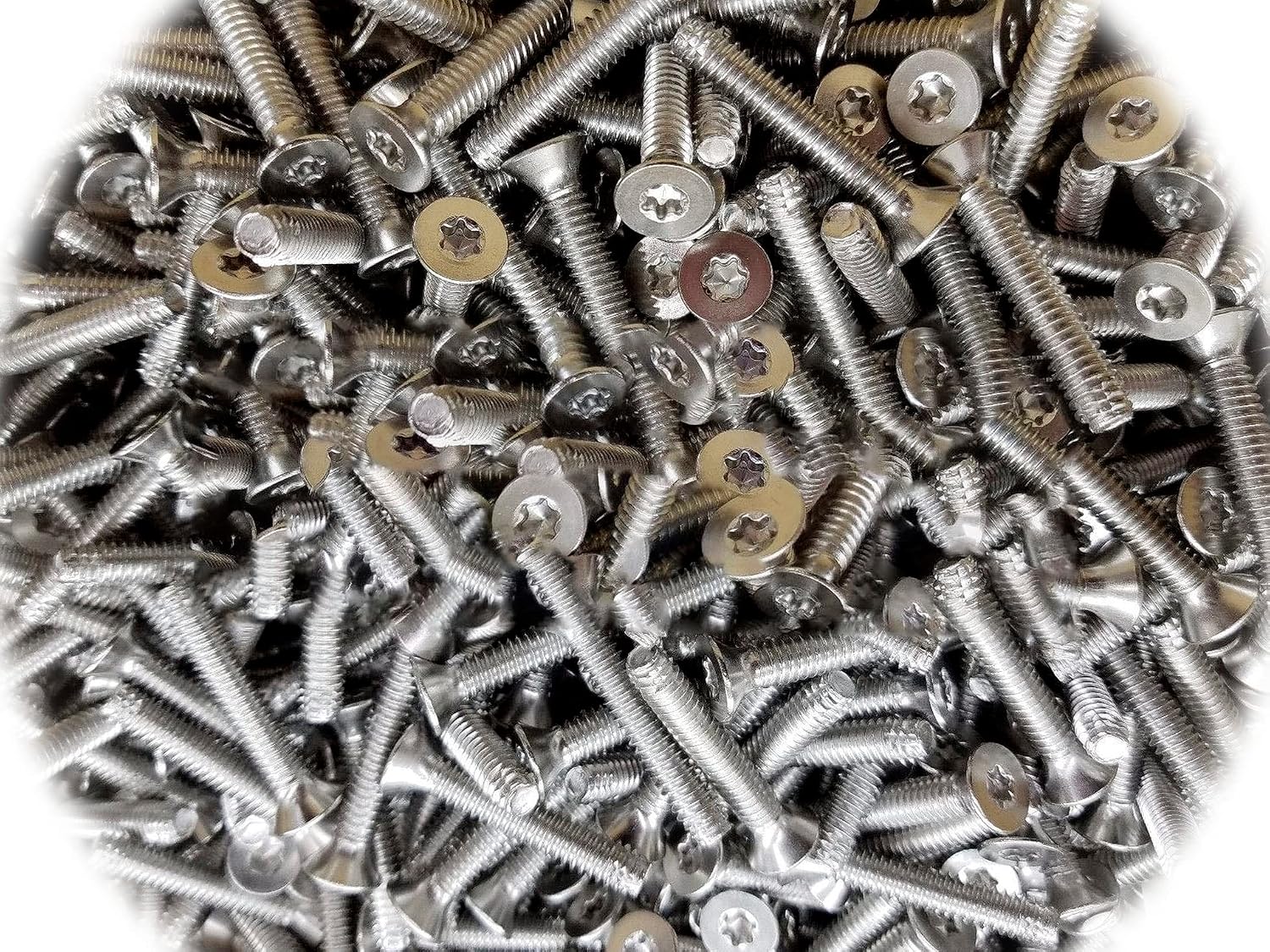 (Qty 100pcs) Stainless 1/4-20 x 1-1/2 Trailer Floor Floorboard Deck Screws 1/4 x 1-1/2 Multi-Purpose Comprehensive Hardware Fastener Assortment Kit Cit01213Riv