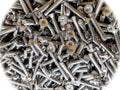 (Qty 200pcs) Stainless 1/4-20 x 1-1/2 Trailer Floor Floorboard Deck Screws 1/4 x 1-1/2 Multi-Purpose Comprehensive Hardware Fastener Assortment Kit Cit00793Riv