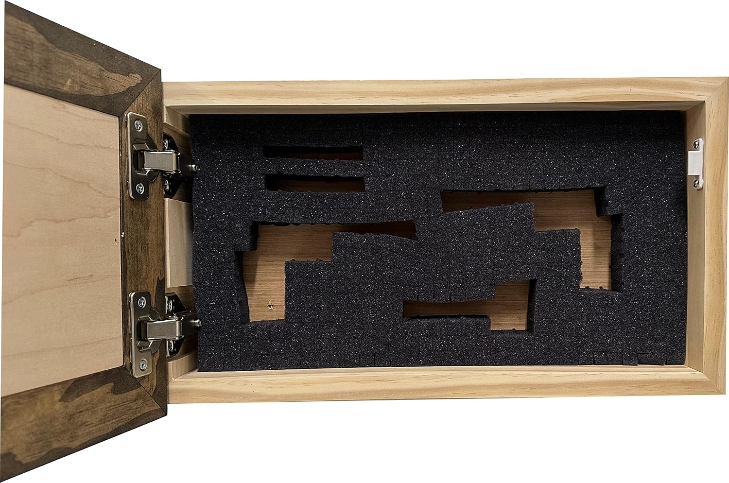 Bellewood Designs Customizable Gun Cabinet Wall Decoration - Personalized Gun Safe To Securely Store Your Gun In Plain Sight