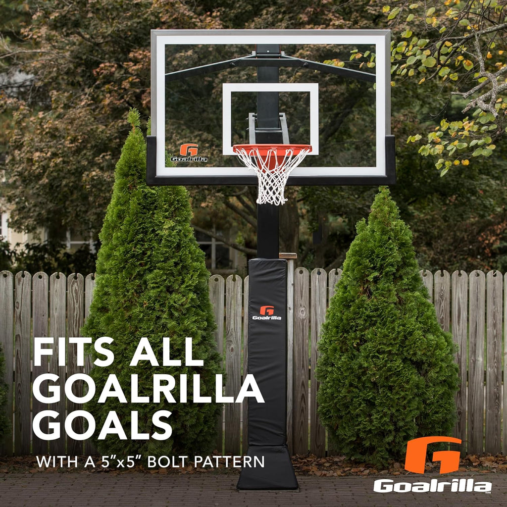 Goalrilla Heavy-Weight Pro-Style Breakaway Basketball Flex Rim with All-Weather Nylon Net and Powder-Coated Rim and Stainless Steel