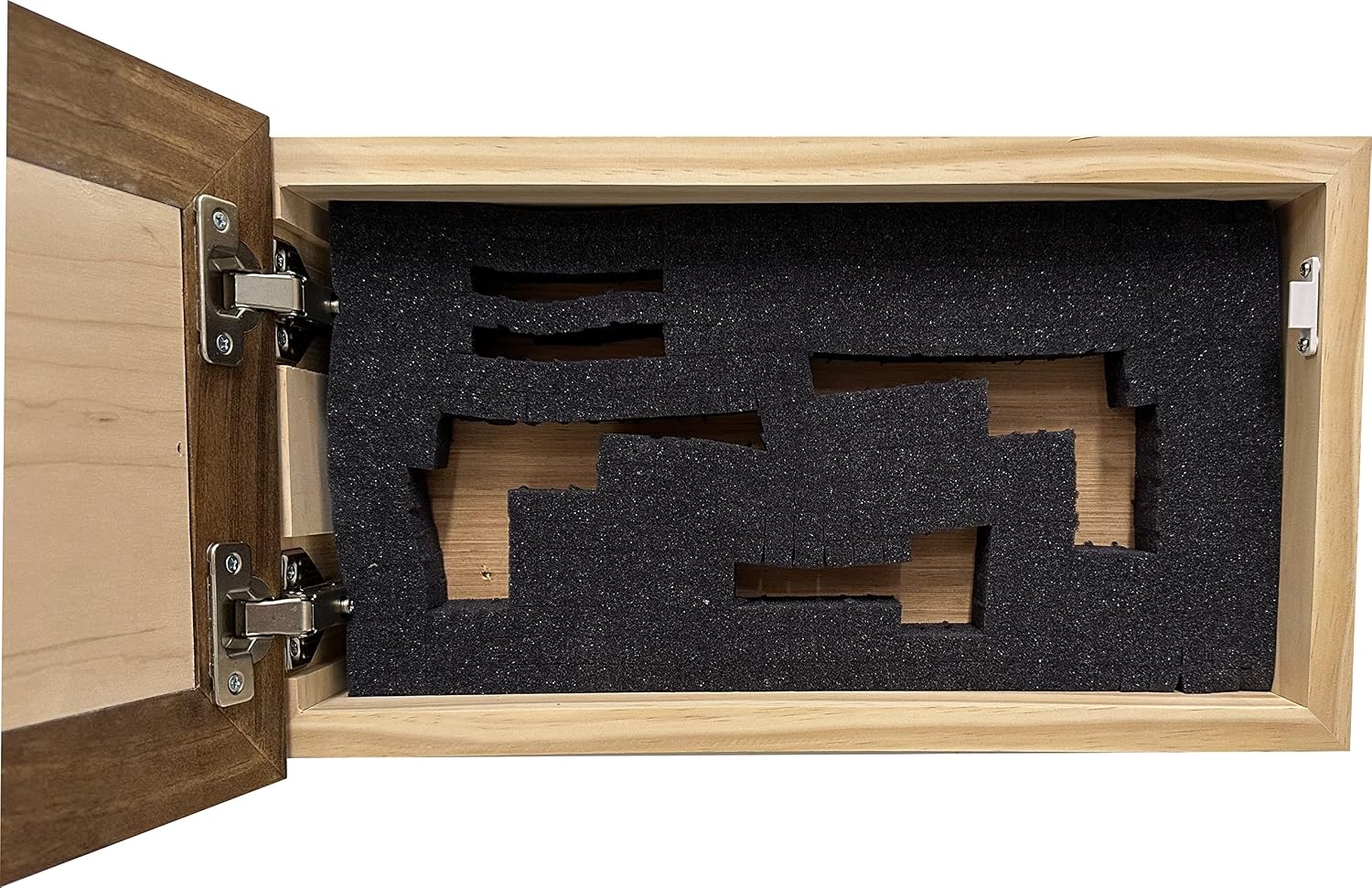 Bellewood Designs Customizable Gun Cabinet Wall Decoration - Personalized Gun Safe To Securely Store Your Gun In Plain Sight