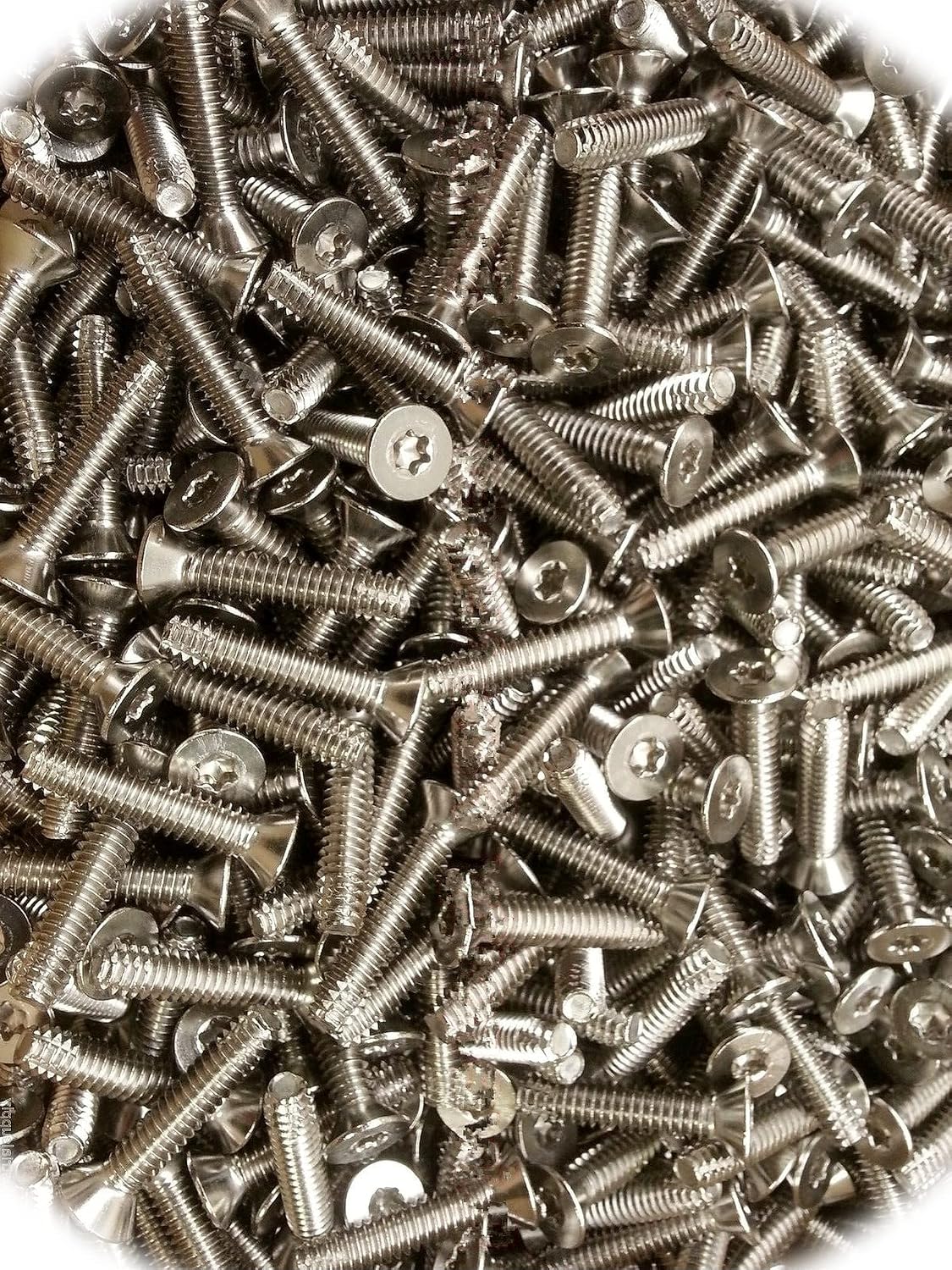 (Qty 500pcs) Stainless 1/4-20 x 2-1/2 Trailer Floor Floorboard Deck Screws 1/4 x 2-1/2 Hardware Fastener Kit Set RV9530S