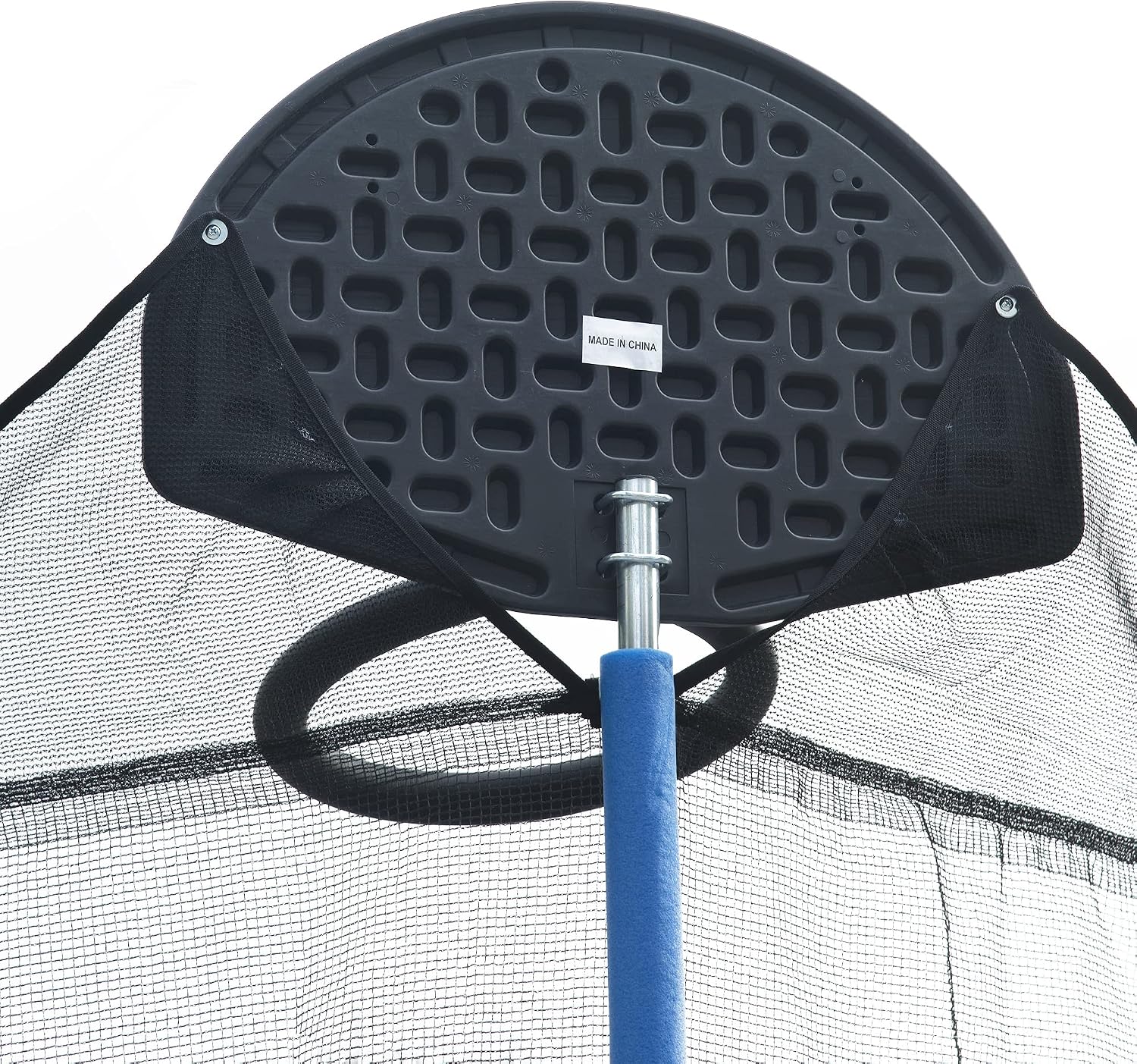 Evedy 16FT 14FT 12FT Trampoline Set with Swing, Slide, Basketball Hoop,Sports Fitness Trampolines with Enclosure Net