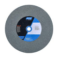 Norton 66253144536 10'' X 1'' X 1-1/4'' Medium Type 01 Straight Gemini Bench & Pedestal Grinding Wheel