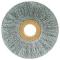 Weiler 15533 3' Crimped Wire Wheel, .006' Steel Fill, 1/2' Arbor Hole, Made in The USA (Pack of 10)
