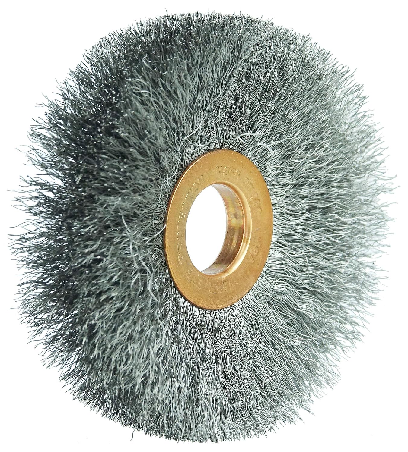 Weiler 99551 3' Crimped Wire Wheel, .003' Steel Fill, 1/2' Arbor Hole, Made in the USA (Pack of 10)