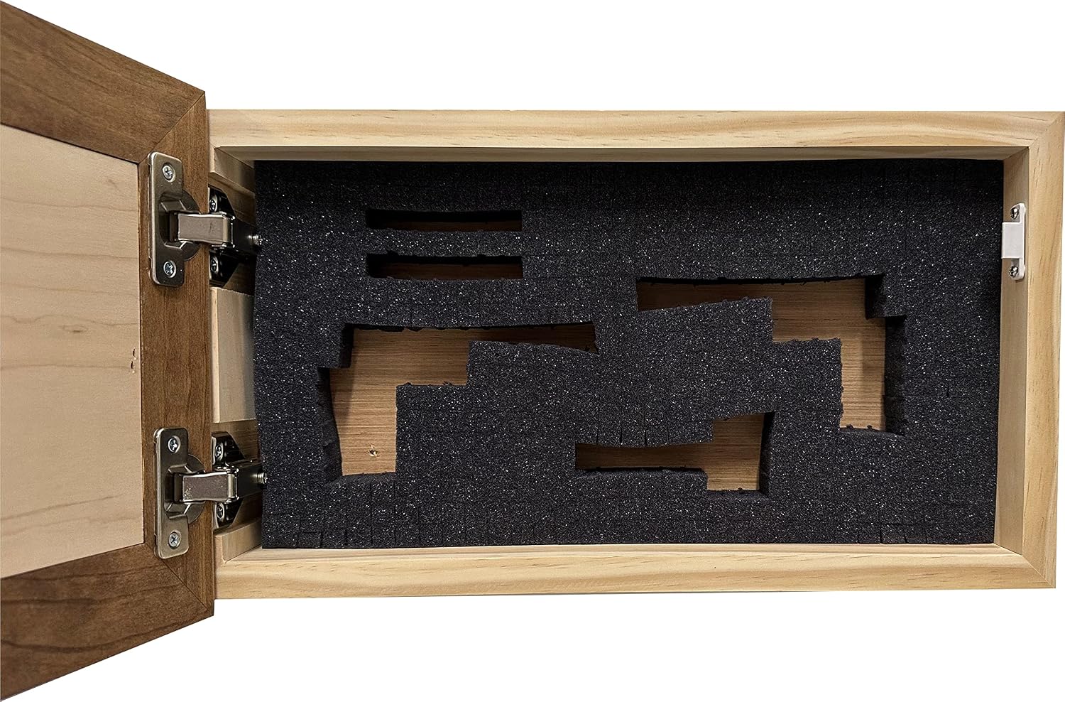 Bellewood Designs Customizable Gun Cabinet Wall Decoration - Personalized Gun Safe To Securely Store Your Gun In Plain Sight