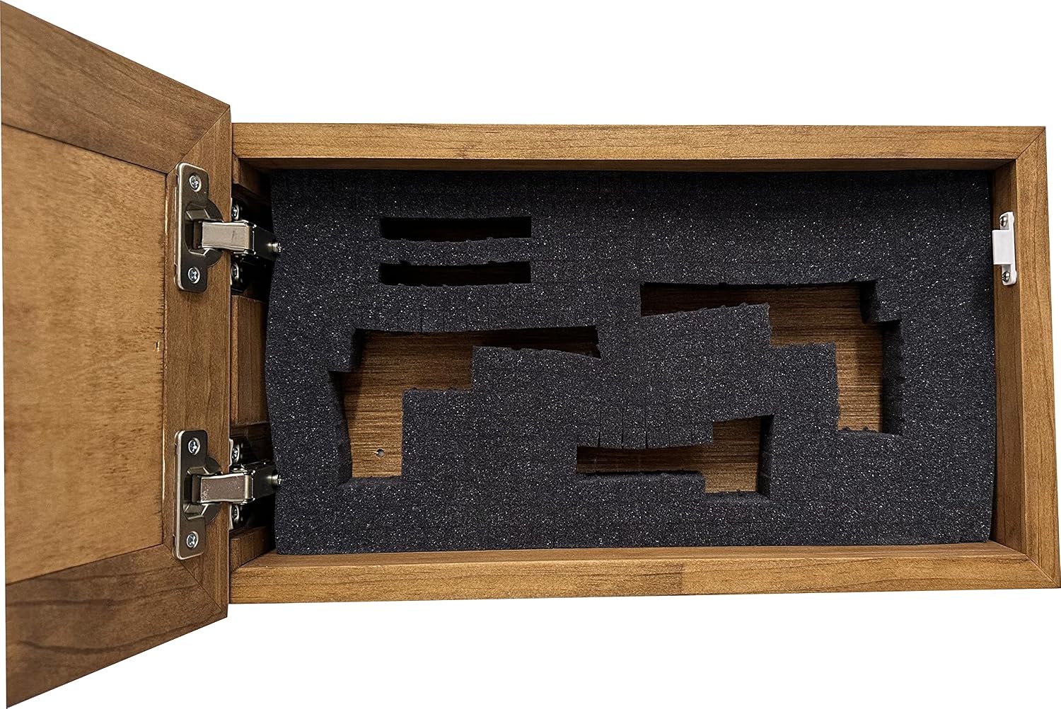 Bellewood Designs Customizable Gun Cabinet Wall Decoration - Personalized Gun Safe To Securely Store Your Gun In Plain Sight