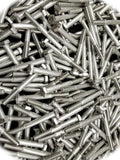 (Qty 150pcs) 1/4-20X2-1/4 Stainless Steel Hex Head Cap Screws 1/4X2-1/4 Bolts .25x2.25 Hardware Fastener Kit Set RV8068S