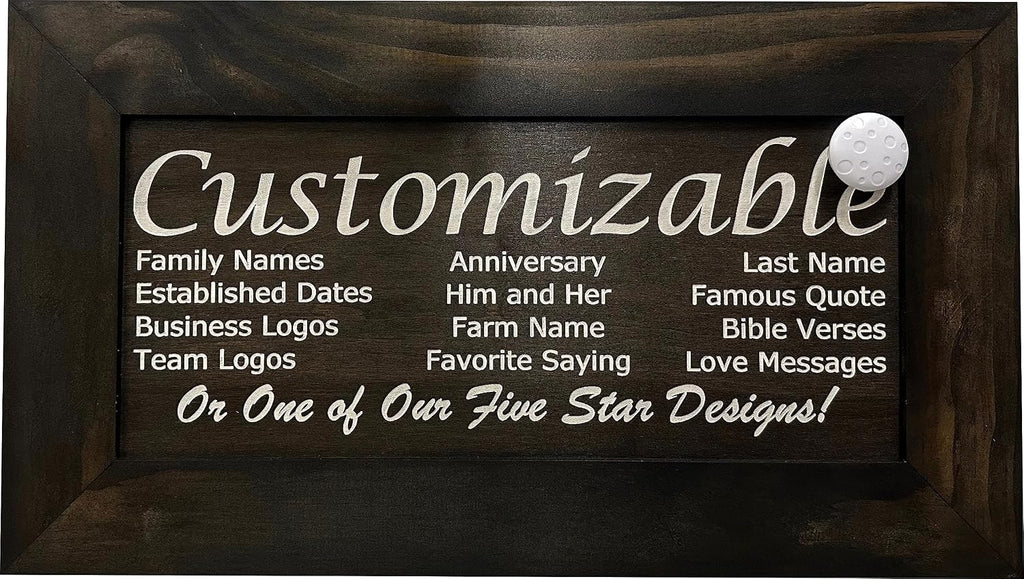 Bellewood Designs Customizable Gun Cabinet Wall Decoration - Personalized Gun Safe To Securely Store Your Gun In Plain Sight