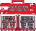 1/2 Impact Socket Set, Impact Socket Set 1/2 Drive, For Milwaukee Shockwave Impact Duty Socket 1/2 Dr Sae/mm Packout Set 31Pc Part# 49-66-6806