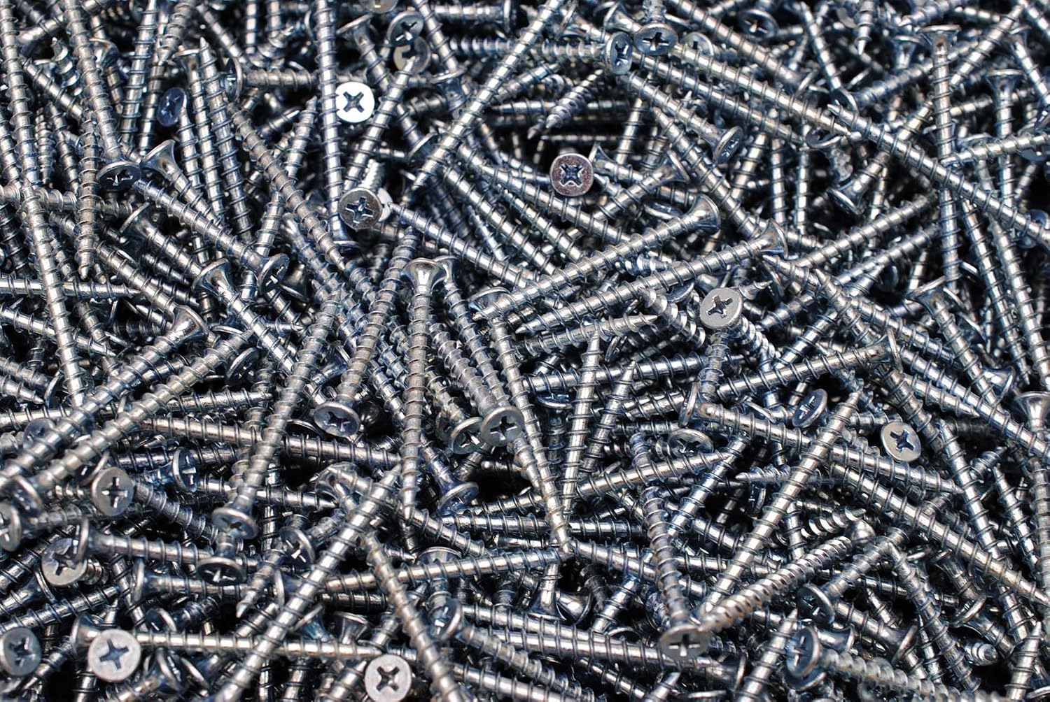 (3500) Phillips Bugle Head 8 x 2 Coarse Drywall Wood Screw - Zinc Bulk