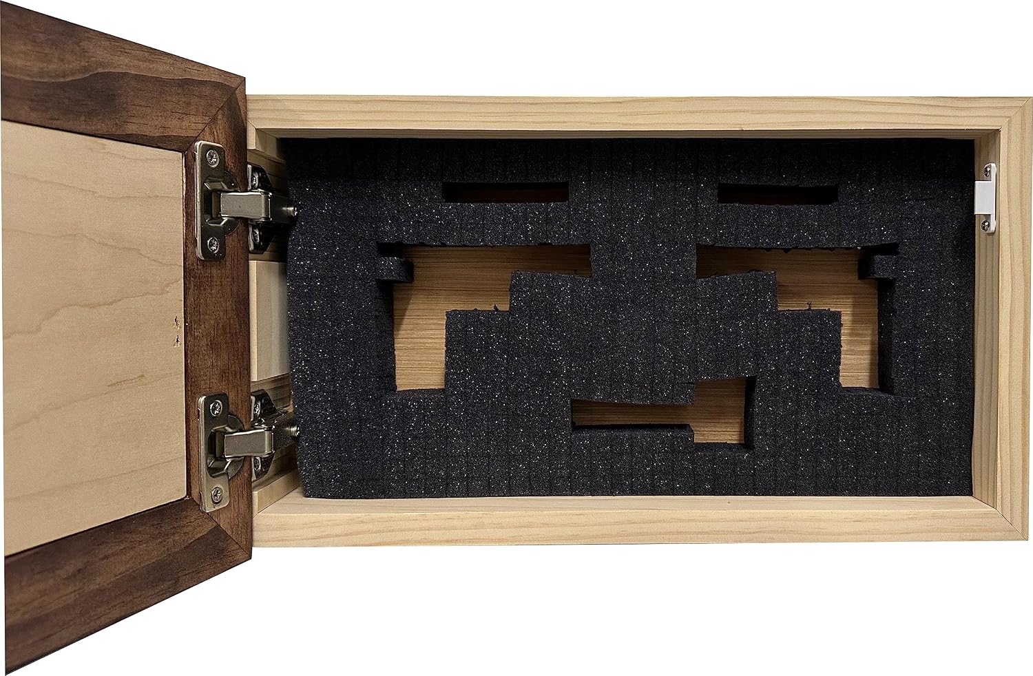 Bellewood Designs Customizable Gun Cabinet Wall Decoration - Personalized Gun Safe To Securely Store Your Gun In Plain Sight