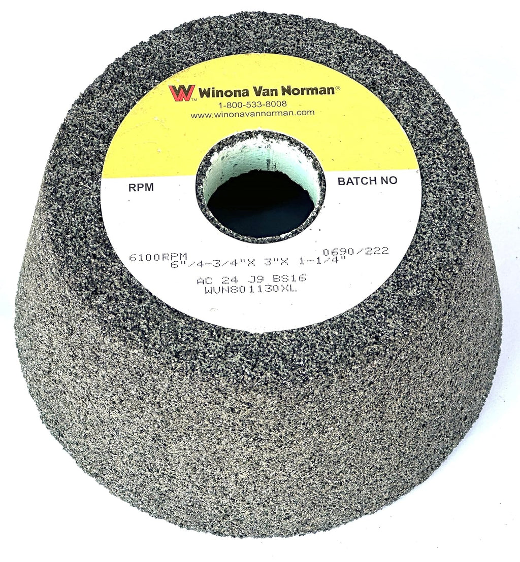 WVN Six-Inch Stone Grinding Wheel XL for Flywheel Grinders - Winona Van Norman