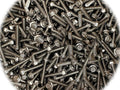 (Qty 100pcs) 1/4-20x1-1/2 Serrated Hex Head Flange Bolt/Cap Screws 1/4 x 1-1/2 Multi-Purpose Comprehensive Hardware Fastener Assortment Kit Cit02349Riv