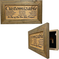 Bellewood Designs Customizable Gun Cabinet Wall Decoration - Personalized Gun Safe To Securely Store Your Gun In Plain Sight