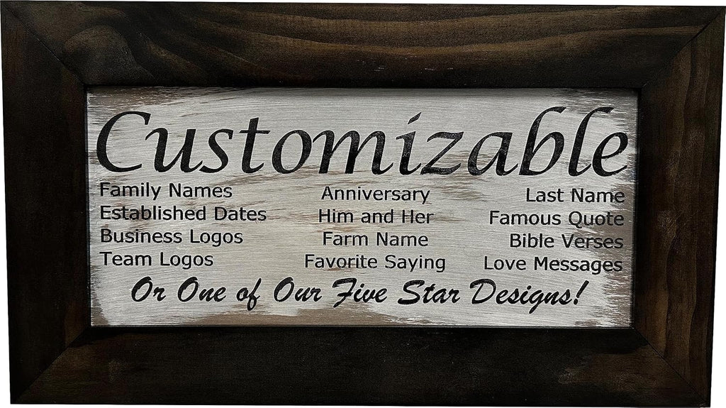 Bellewood Designs Customizable Gun Cabinet Wall Decoration - Personalized Gun Safe To Securely Store Your Gun In Plain Sight