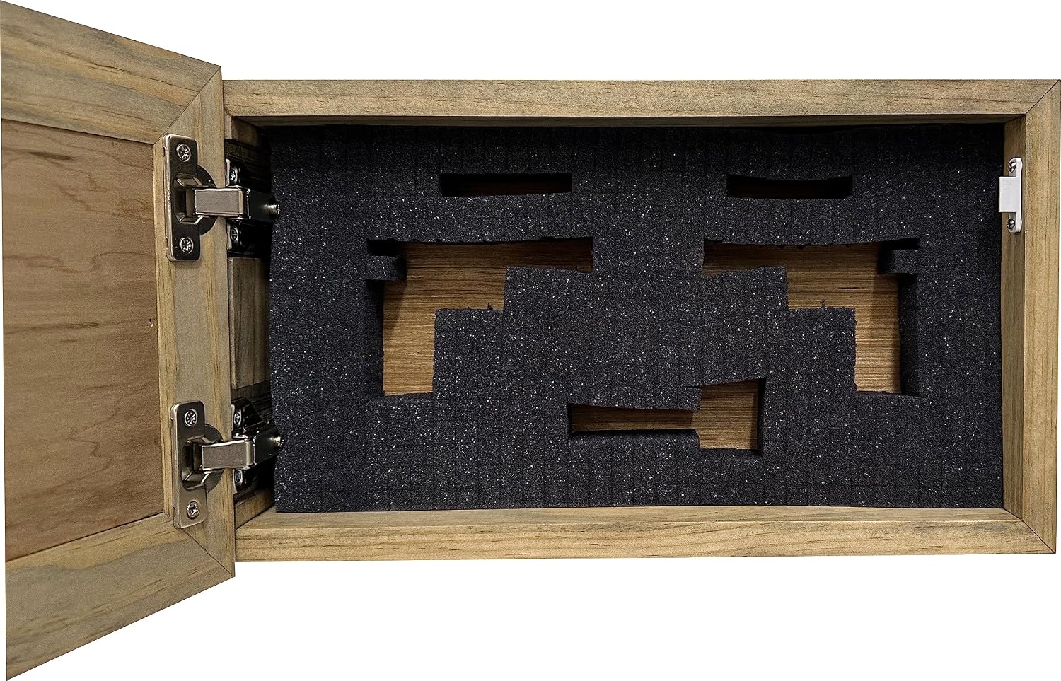 Bellewood Designs Customizable Gun Cabinet Wall Decoration - Personalized Gun Safe To Securely Store Your Gun In Plain Sight