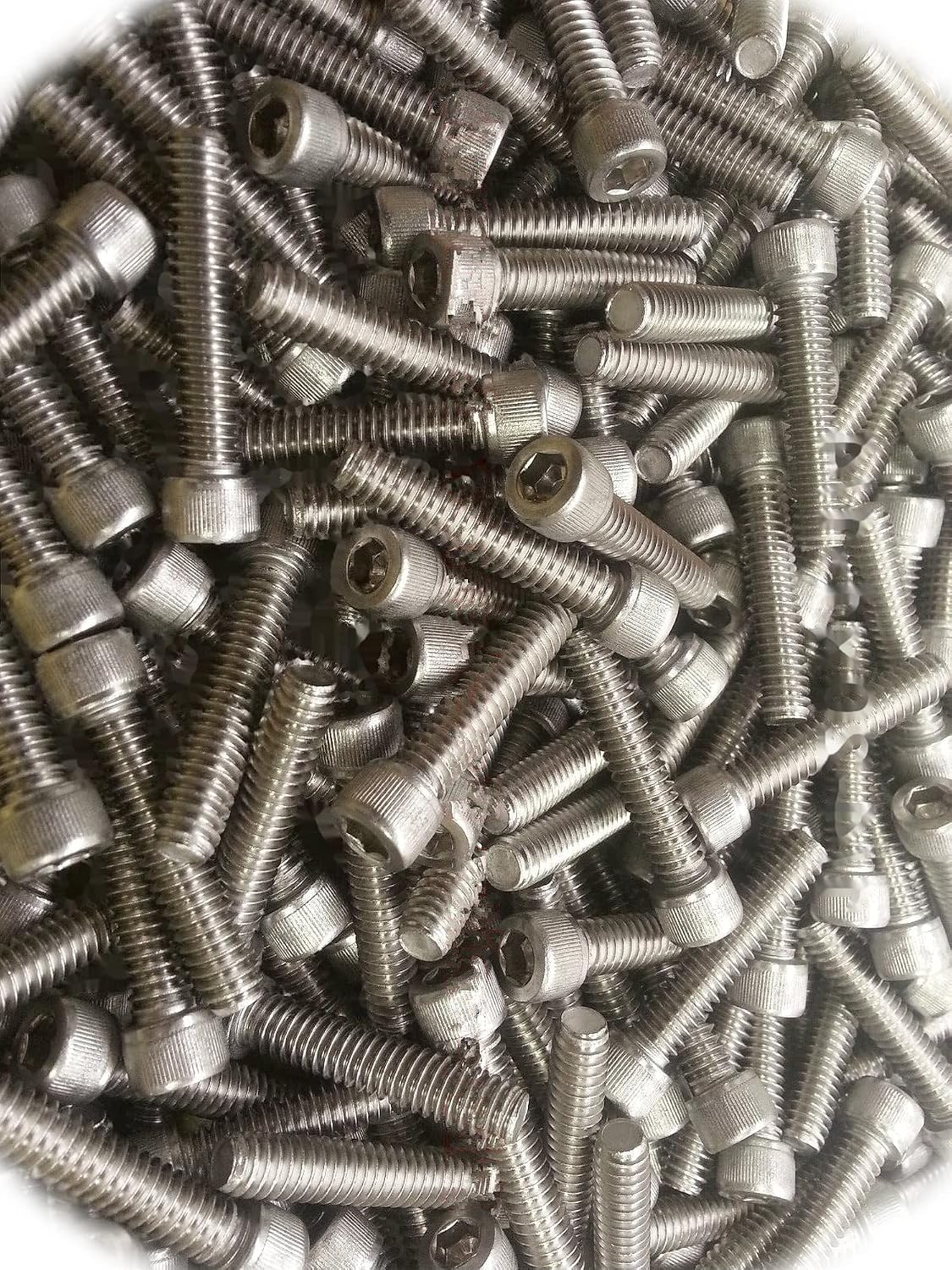 DS (Qty 2800pcs) 1/4-20x1-1/4 Socket Allen Head Cap Screw Stainless Steel 1/4 x 1-1/4' inch Hardware Fastener Kit Set RV9486S