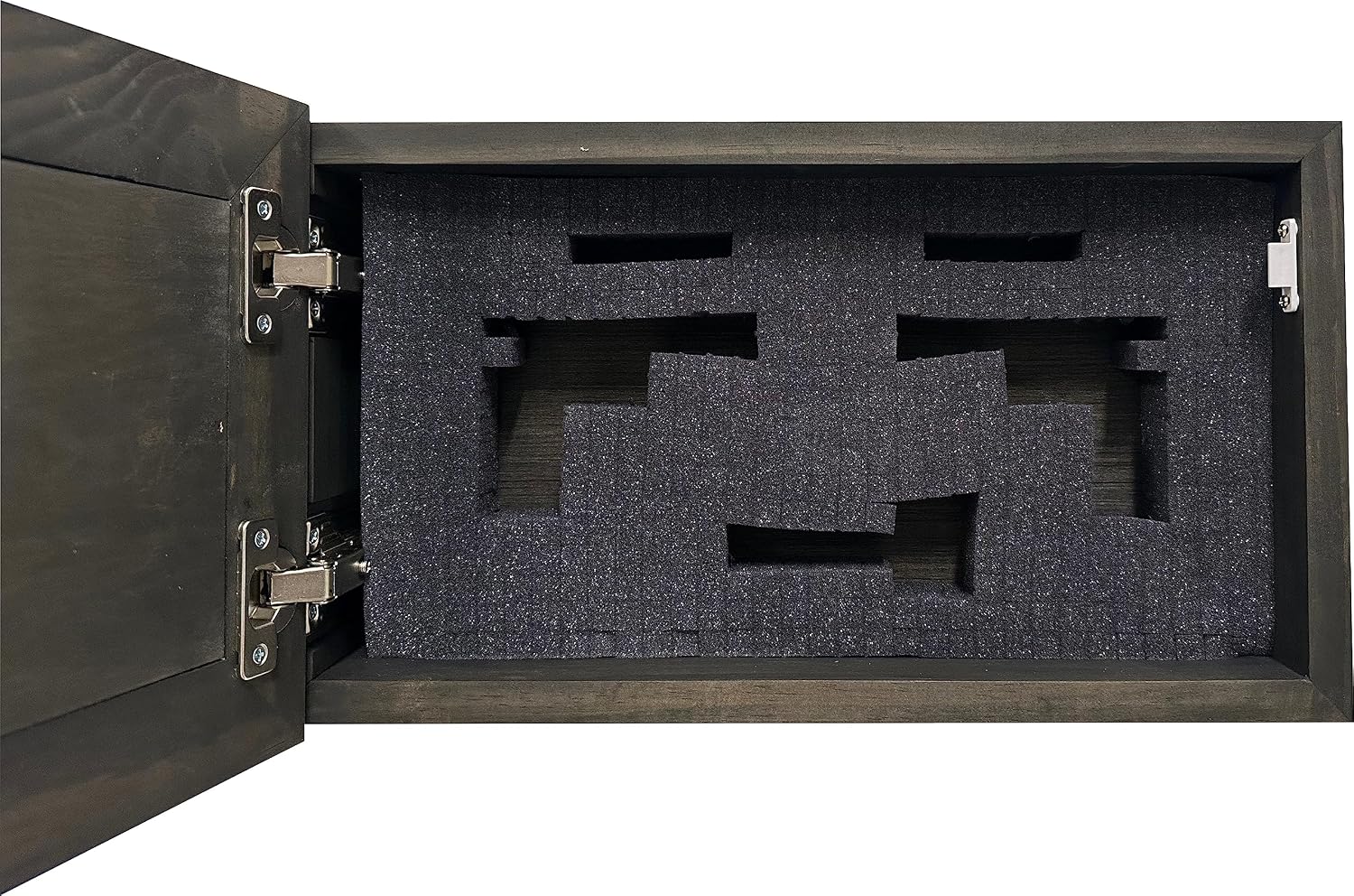 Bellewood Designs Customizable Gun Cabinet Wall Decoration - Personalized Gun Safe To Securely Store Your Gun In Plain Sight