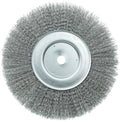 Weiler 01258 10' Narrow Face Crimped Wire Wheel, .014' Steel Fill, 3/4' Arbor Hole, Made in The USA (Pack of 2)