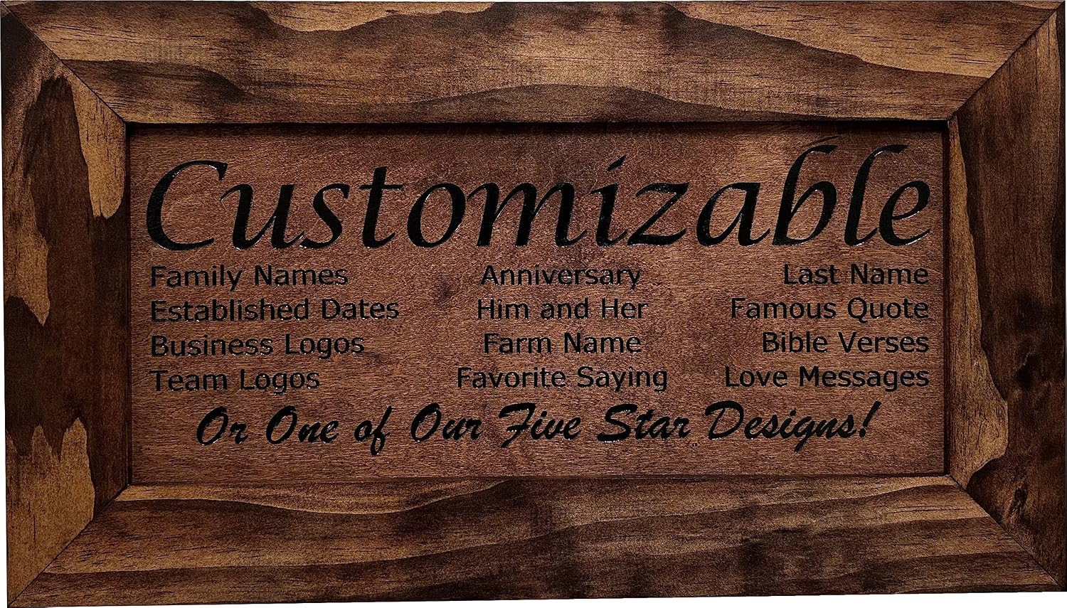 Bellewood Designs Customizable Gun Cabinet Wall Decoration - Personalized Gun Safe To Securely Store Your Gun In Plain Sight